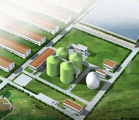 規(guī)?；镎託夤こ?></a></p>
<h2>規(guī)模化生物沼氣工</h2>
<p class=